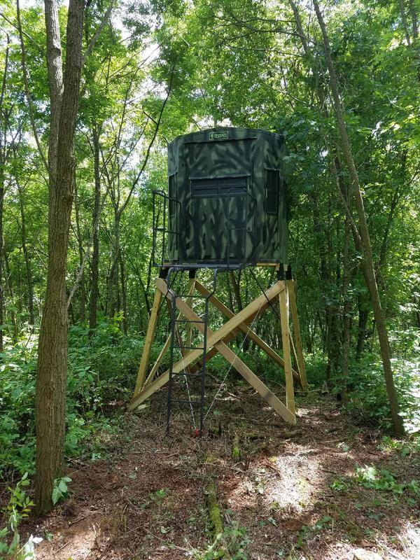 Hunt Comfort Scout Tree Stand Seat - BLB Outdoors, Shadow Hunter Blinds